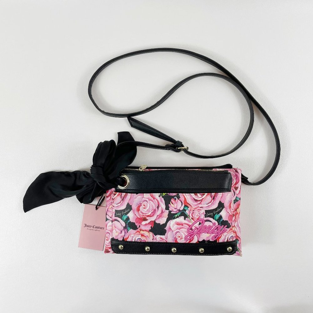 Juicy Couture In Bloom Crossbody with Pouch